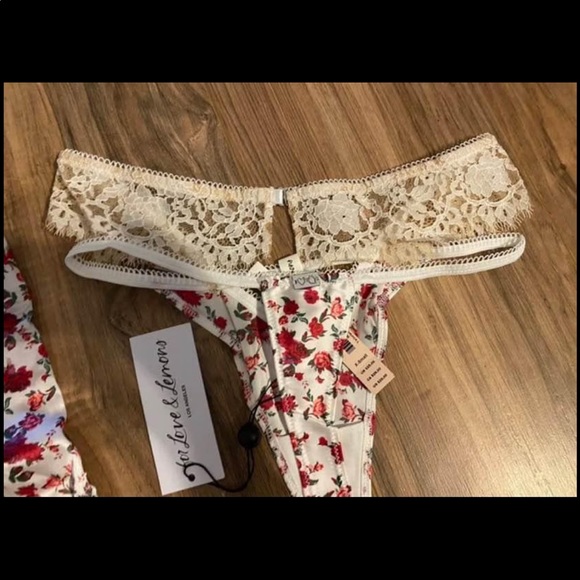 NWT for love and lemons bustier panty set - Picture 5 of 8